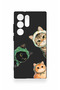 Samsung S23 Ultra Compatible Cat Team Patterned Silicone Case - 2