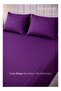 3-Piece Striped Microfiber Fitted Sheet Set Large Single 120x200cm – Soft Elastic Deep Pocket 17cm Bedsheet - 4