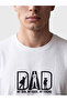ESVAB • تي شيرت رجالي عصري ومميز بطبعة Zero Roba Collar Dad - 3