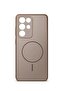 Realme C85 Pro 4G 2025 SilkTouch Premium Matte Silicone Protective with Thin Magsafe Case Cover - 4