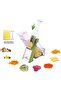 Multifunctional Mandoline Vegetable Slicer - Manual Food Chopper with Push Style Handle & Stainless Steel Blades - Portable Kitchen Cutter for Fruits Vegetables Cheese & Salad Preparation - 6