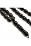 Yusr Rosary 33 Beads 8.5x11.5mm Black Oval Prayer Beads 24g Tasbih - 2