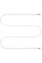 Niveus Women's Eyewear Chain, 925 Sterling Silver, Eyewear Chain, with Freshwater Pearl & Pearl, Handmade Adjustable Jewelry