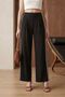 My Fashion High Waist Pleated Wide Leg Pants - 2