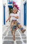 Girl's Elastic-Waisted Shalwar / Girl's Regional Style Shalwar - 2