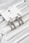 Silver Color Vip Series Tifani Zircon Stone Women's Earrings - 2