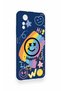 Redmi Note 12S Compatible Happing Smile Patterned Silicone Case - 3