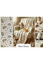 Multi-Purpose Muslin Blanket, Muslin Baby Blanket, 100% Cotton Single Layer Muslin Cloth, 90X90 cm Rabbit - 2