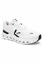 Men's White Daily Sneaker Sports Shoes Lightweight Comfortable Thick Sole Lace-Up Casual Walking Shoes - 6