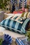 Punch Embroidered Cushion Cover - 43*43 cm - Petrol Blue Home - Pnk001 - 3