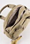Small Size Crinkle Waterproof Lightweight Fabric Women's Multi-Compartment Crossbody Daily Hand Shoulder Bag Camel 146X - 6