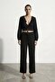 26Ypnt01568 Black Women's Trousers