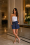 Women's Bürümcük Shorts / Light Fabric, Comfortable Fit / with Pockets - 3