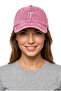 Letter t Powder Embroidered Washable Vintage Unisex Hat