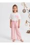 Pink Girls' Set with Tulip Accessories - 3