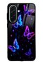 Samsung A37 Neon Butterfly Dream Design Glossy Phone Case