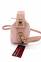 Rose Powder Women's Daily Hand and Shoulder Bag - 3