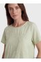 Vizyon New Season Embroidered 100% Cotton Women's T-Shirt - 3