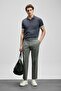 111090139 Luıs Men's Modal Blend Polo Collar T-Shirt Men's T-Shirt Gray - 3