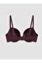 Lcw Dream Plum Underwire Non-Padded Ribbed T-Shirt Bra - 2