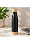 500ml Double Wall Stainless Steel Vacuum Insulated Water Bottle with Bamboo Lid & Bamboo Base - 2