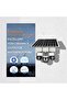 Smart 4G Solar Security Camera 6MP Triple Lens | Outdoor IP66 Waterproof Surveillance Camera - 6