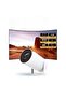 Smart Mini Projector 4K Support with 200 Inch Display, 180° Rotation and Built-in Speaker - 3