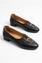 35319 Genuine Leather Women's Ballerinas with Comfortable Buckle Accessories - 5