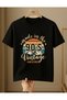 90`Lar Vintage Printed Unisex 100% Cotton Crew Neck Regular T-Shirt