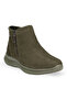 Perry-G Women's Leather Boots Khaki - 2