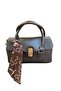 Stylish Bag with Fabulous Scarf Detail in Brown - 2