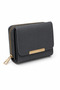 Glanzia Luna Noir Women's Wallet Zippered Card Holder Compact Stylish Wallet - 5