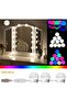 Mirror Lights Vanity Lighting 10 LED Bulb Make up Decoration Lights Hollywood Style 16 Modes - 2