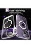 iPhone 14 Pro Max Meg-safe case | Anti Yellowing clear case | ultra slim Anti-Scratch Hard back cover - 3