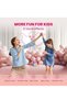 Mini Karaoke Machine for Kids & Adults – Portable Bluetooth Speaker with 2 Wireless Microphones, MP3 Music Player, Ideal Gift for Girls 3-12 Years Old, Birthday & Family Party - 7
