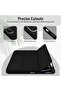 Black Tri-Fold PU Leather Case for iPad Pro 11-inch (M4) 2024 – Smart Tablet Cover with Adjustable Stand - 4