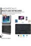 Keyboard Case with Touchpad for iPad Mini 7 (2024) - Arabic/English, Detachable Bluetooth, Black - 2