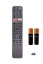 Replacement Universal Voice Remote for Sony Smart Bravia TV – RMF-TX500U 4K Ultra HD with Netflix & Google Play Buttons – Includes Battery
