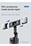 P02 Auto Face Tracking Phone Holder Tripod Stand – Smart Selfie Stick with 360° Rotation - 4