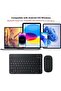 Rechargeable Bluetooth Keyboard and Mouse Combo Ultra-Slim Portable Compact Wireless Mouse Keyboard Set - 2