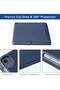 iPad 10.2 Inch Case - iPad 9th/8th/7th Gen, 5-in-1 Viewing, Auto Wake/Sleep, Soft Back, Sky Blue - 4