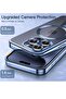 Electroplated Case for iPhone 15 Pro Max 6.7-Inch, Camera Lens Full Protection, MagSafe, TPU (Sierra Blue) - 4