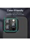 Camera Lens Protector for iPhone 14 Pro 6.1-Inch and iPhone 14 Pro Max 6.7-Inch, 9H Tempered Glass Metal Individual Ring Cover, HD - 5