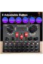 Multi-functional Live Sound Card BM800 Microphone Set Audio Recording Equipments (Black) - 2
