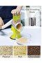 Rotary Cheese Grater, Handheld Vegetables Slicer Cheese Shredder with Rubber Suction Base, 3 Stainless Drum Blades Included - 4