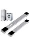 Movable Adjustable Washing Machine Base with Brake – Heavy-Duty Base for Washer, Dryer, Refrigerator, Supports Up to 300kg, Grey