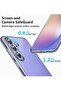 Lukione Privacy Screen Protector & Clear Case for Samsung Galaxy A35 5G – [1+2 Pack], HD Full Screen Film with Anti-Shatter Protection - 3