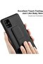 Galaxy A71 4G Magnetic Stand & Holder Hand Strap Grip Kickstand Case, Finger Strap Cover - 4