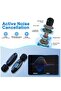 2 Pack Wireless Lavalier Microphone for iPhone Mini Microphone Wireless Mic for iPhone iPad Video Rec - 5