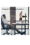 Vesa 1home Double Twin Arm Desk Mount Ergonomic TV LCD Monitor Computer Screen Bracket Dual Tilt Swivel Rotation (13in-27in) - 5
